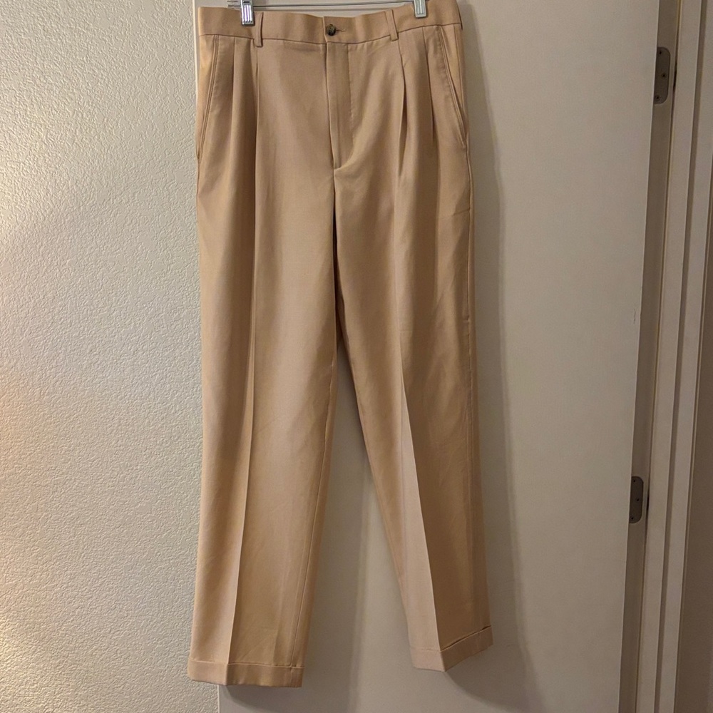 NWT Men's Oxford Golf Collection Cashmere/Wool Trousers